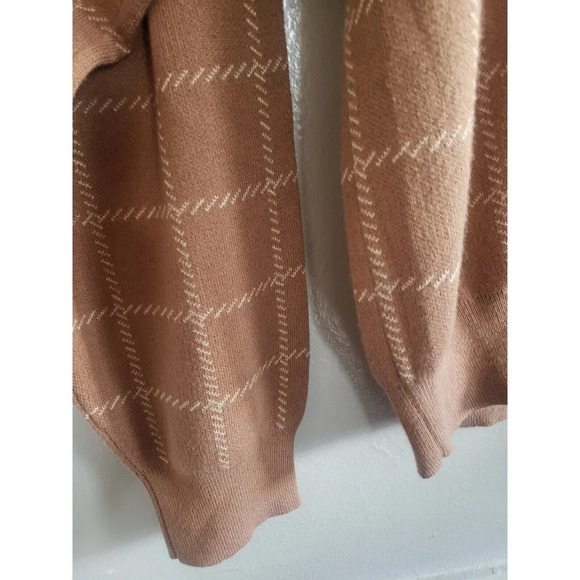 Luna Cozy Sweater Women's XL Humble Brown Silk Blend Pullover Top NWOT - Picture 5 of 11